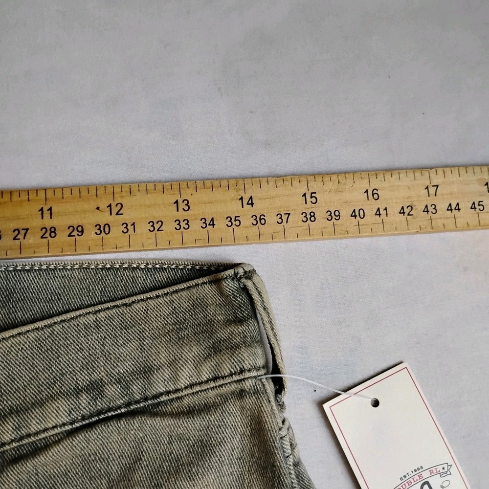 RRL‎ Ralph Lauren Jeans 28 Womens Skinny Stretch Fit Slim Grey Classic New - Picture 9 of 16
